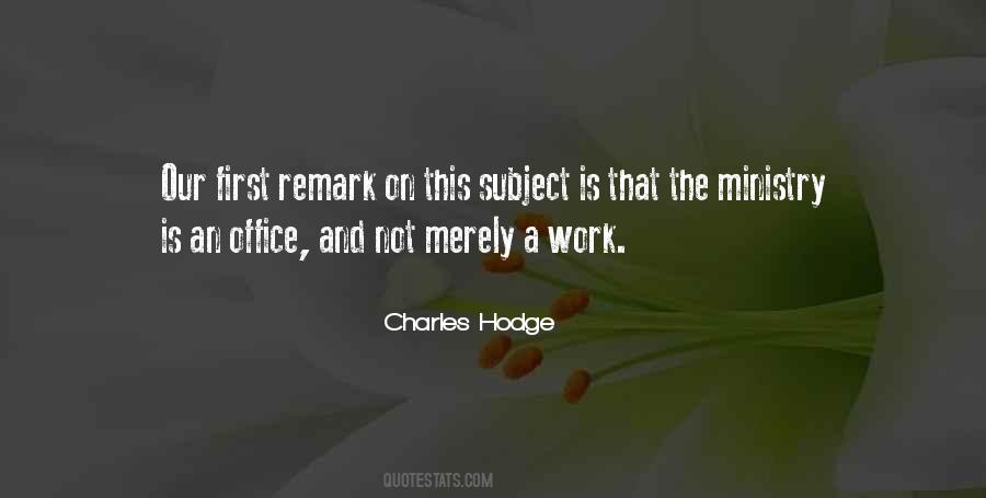 Ministry Work Quotes #1081440