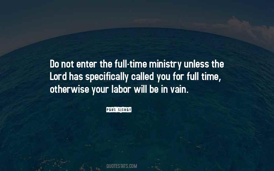 Ministry Work Quotes #1456432