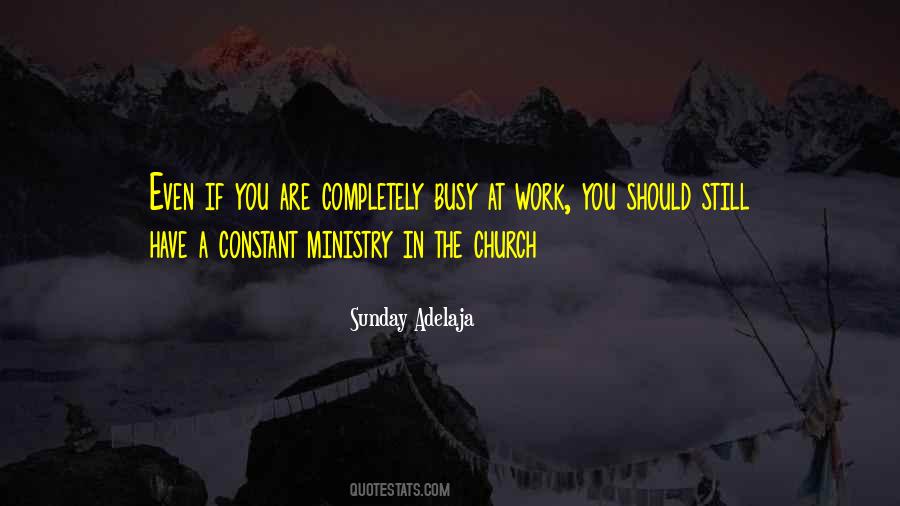 Ministry Work Quotes #978675