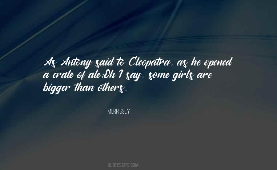 Quotes About Antony And Cleopatra #1082431