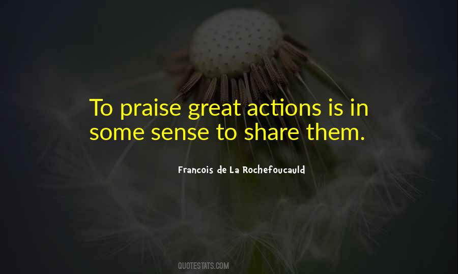 Great Actions Quotes #1414960