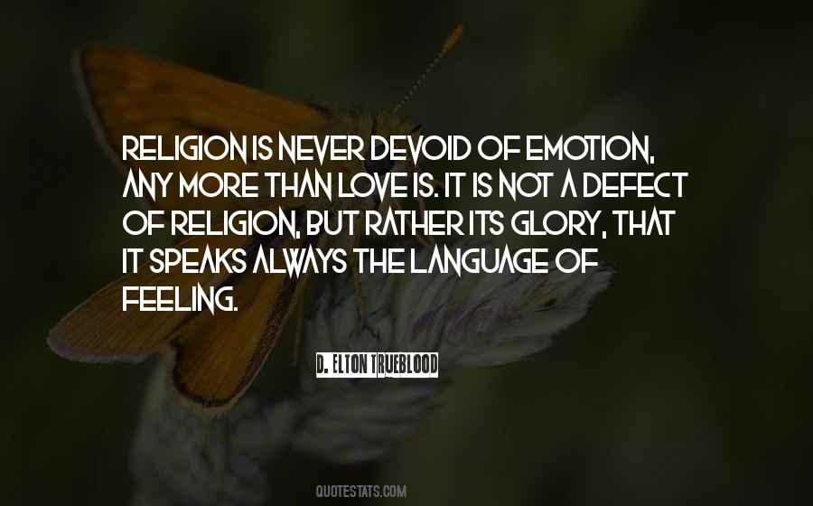 Quotes About Emotion Love #341338