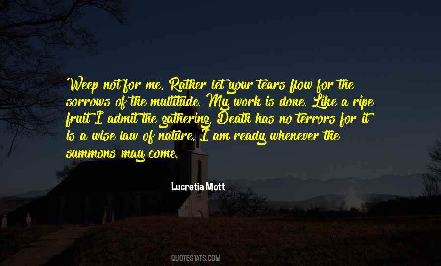 Death Work Quotes #426363