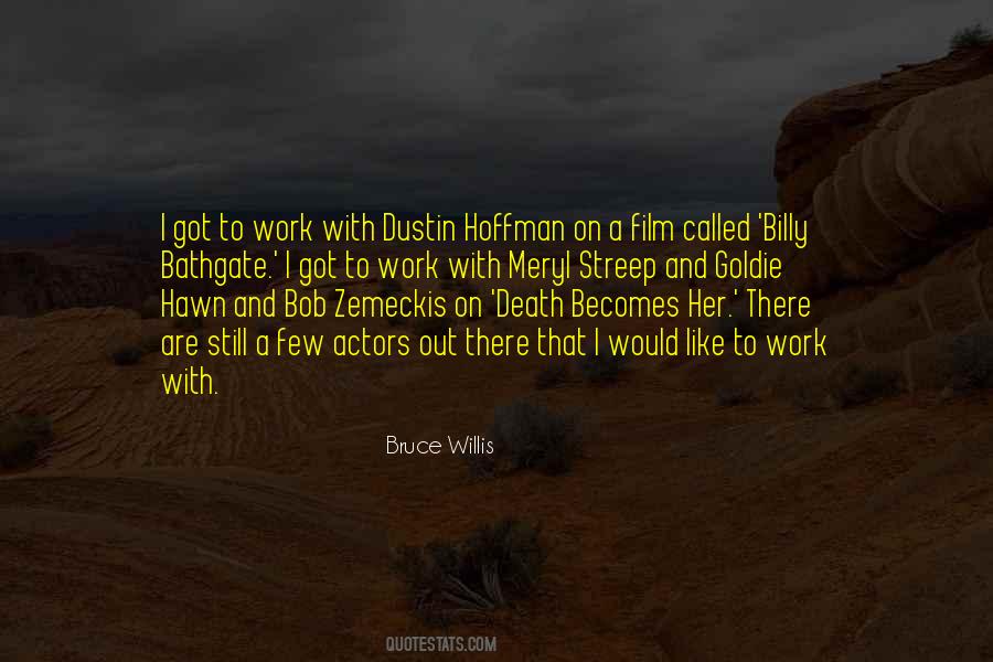 Death Work Quotes #88809
