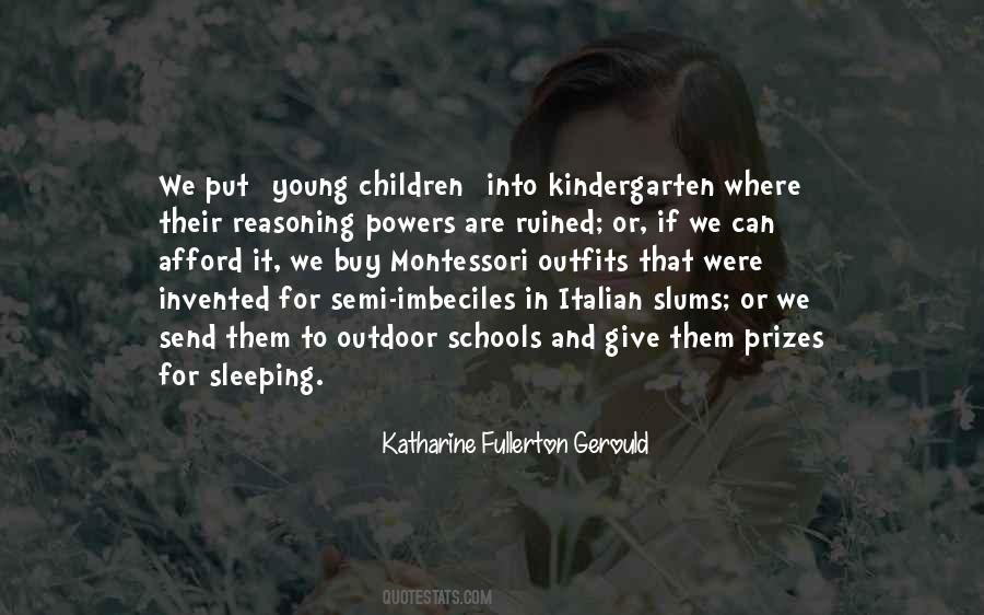 Montessori School Quotes #1877828