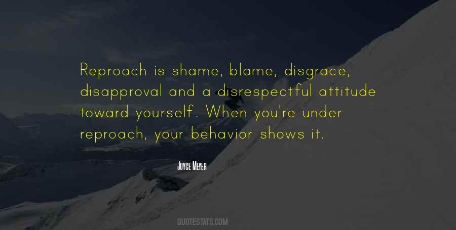 Quotes About Behavior And Attitude #840618