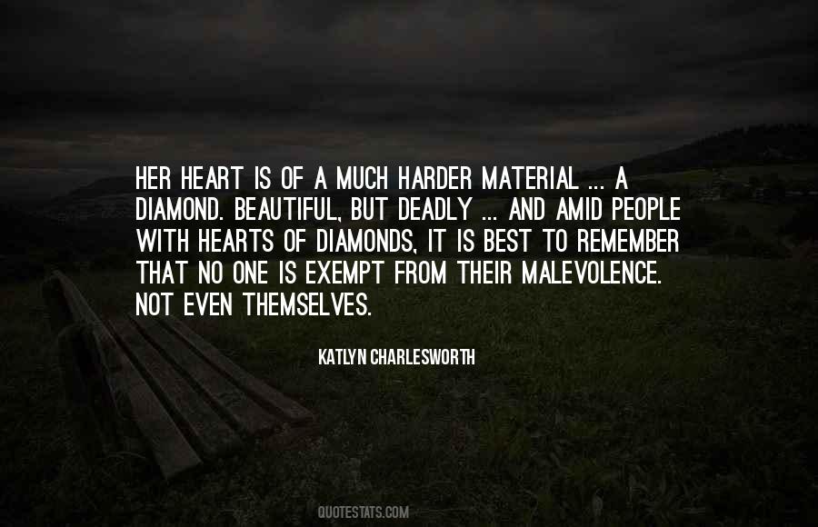 Quotes About Diamond Heart #197243