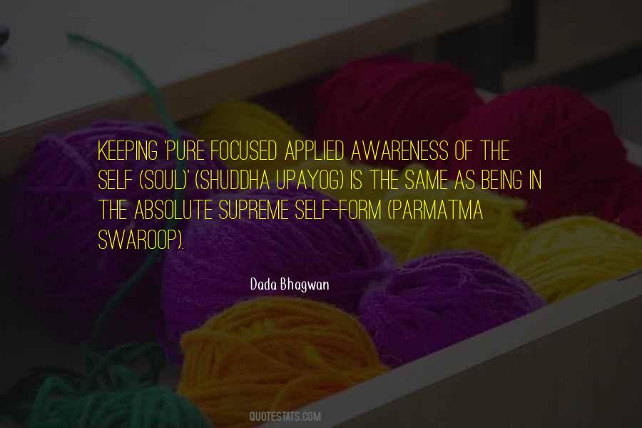 Quotes About Awareness Of Self #32292