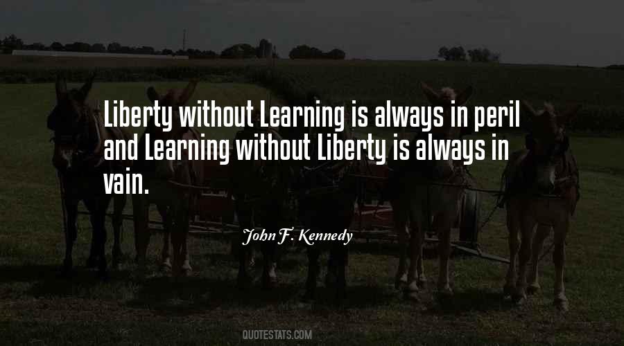 Quotes About Education John F Kennedy #1560051