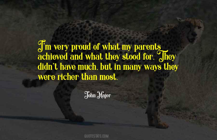 Quotes About Proud Parents #812539