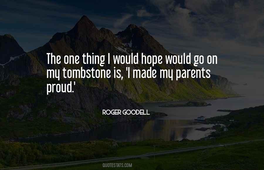 Quotes About Proud Parents #96062