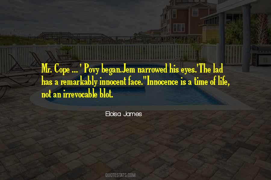 Quotes About Innocent Eyes #1845323