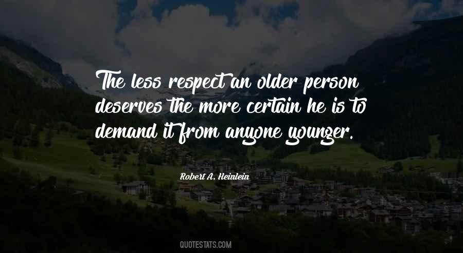 Quotes About Older Persons #1618474