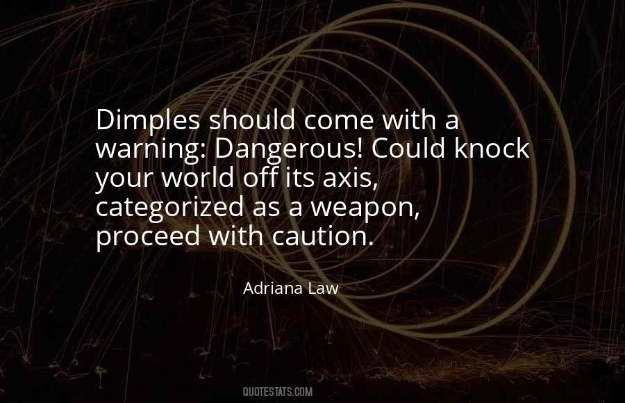 Most Dangerous Weapon Quotes #1637337
