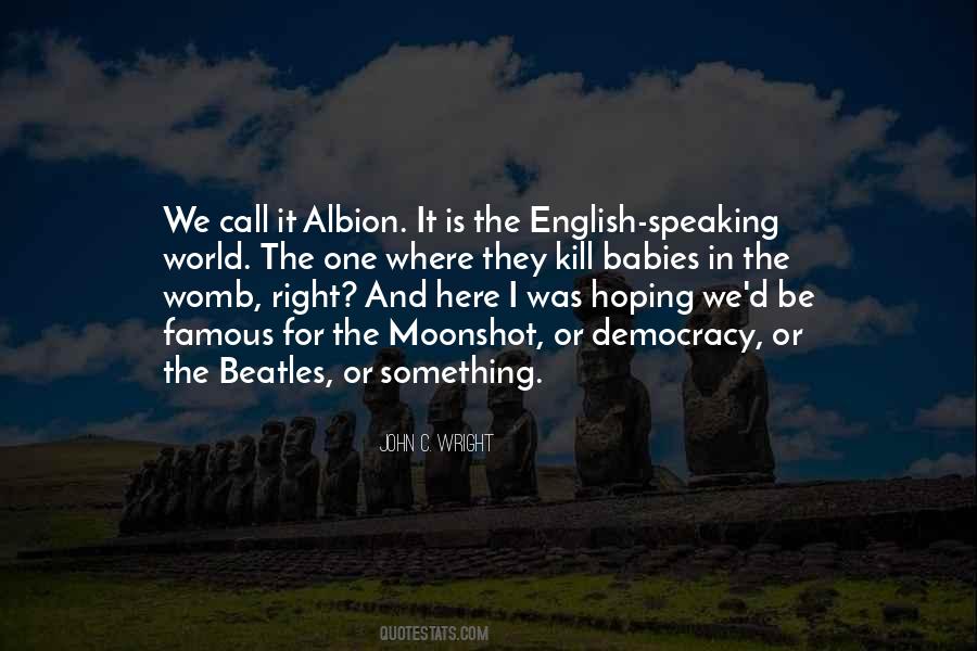 Quotes About Albion #869453