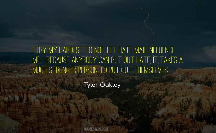 Quotes About Hate Mail #1410707