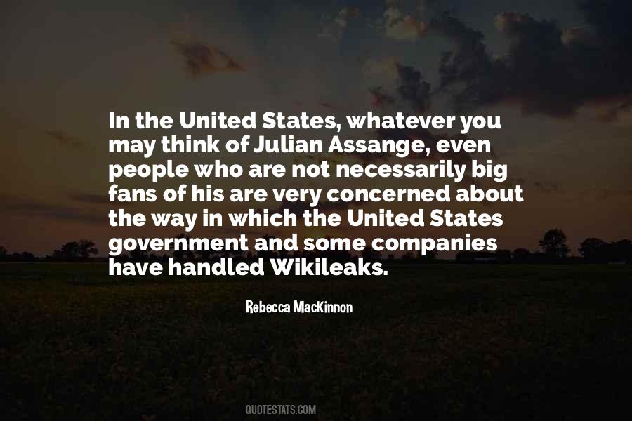 Quotes About The United States Government #626418