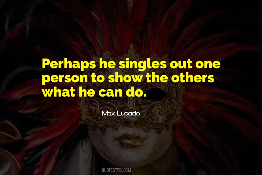 Quotes About Singles #1012765