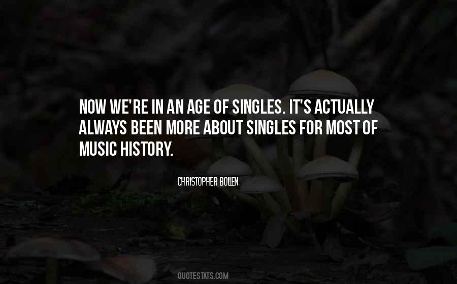 Quotes About Singles #913338