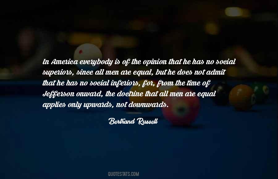 Social Superiors Quotes #1324046