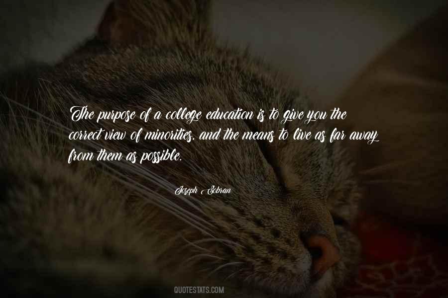 Quotes About College Education #924610