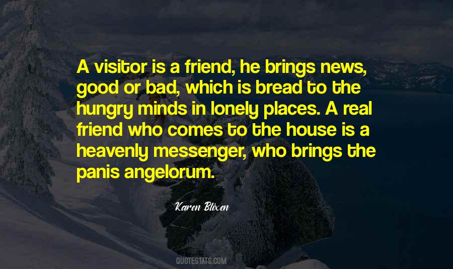 Quotes About Bread And Friendship #1364876