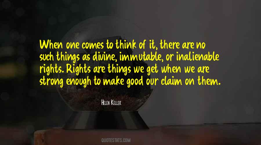 Quotes About Inalienable Rights #78119