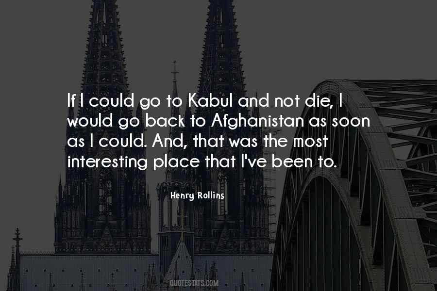Quotes About Kabul #1420982