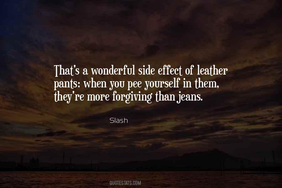 Quotes About Leather Pants #1732390