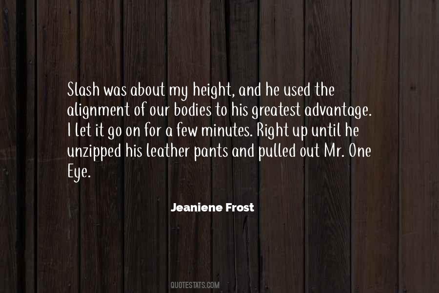 Quotes About Leather Pants #196832