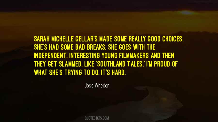 Quotes About Young Filmmakers #55391