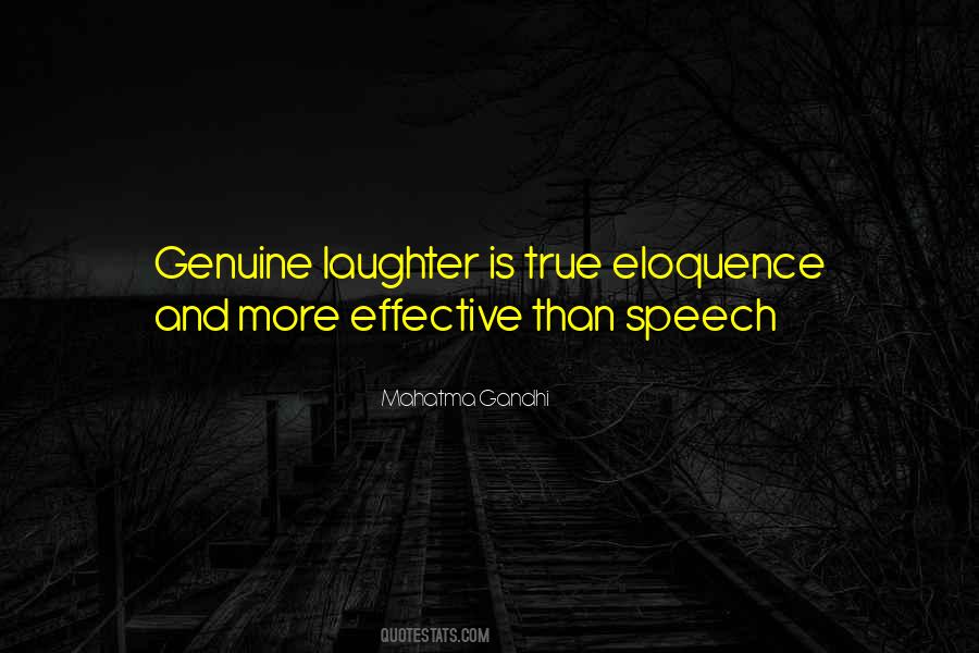 Quotes About Genuine Laughter #88202