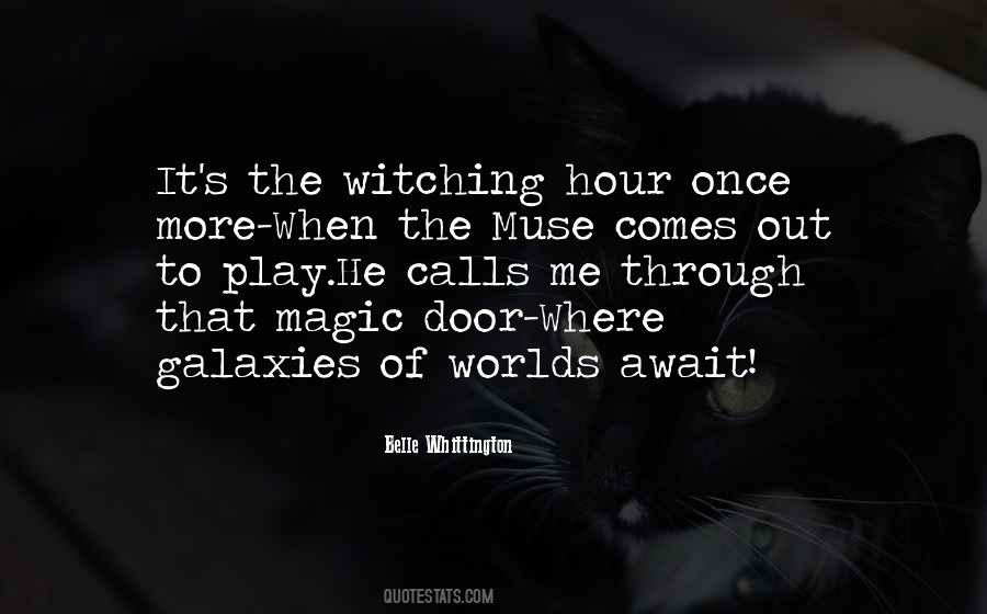 Quotes About The Witching Hour #709967