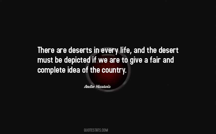 Quotes About The Desert #1019060