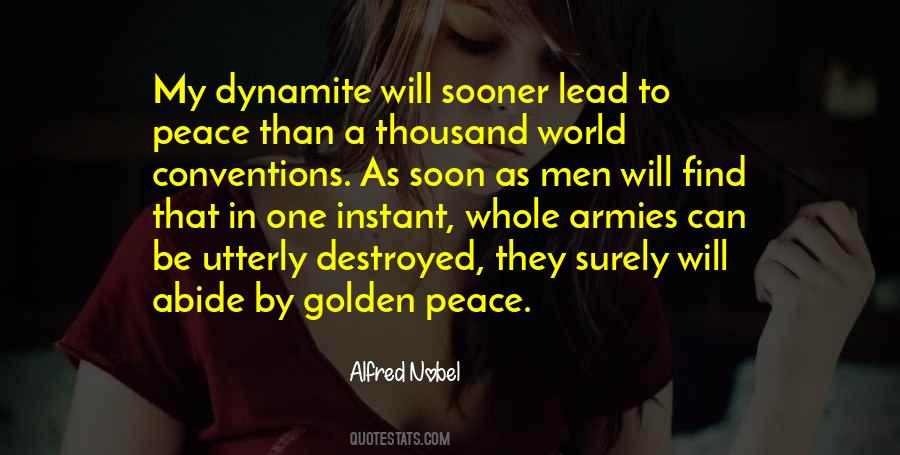 World Will Be Destroyed Quotes #1838354