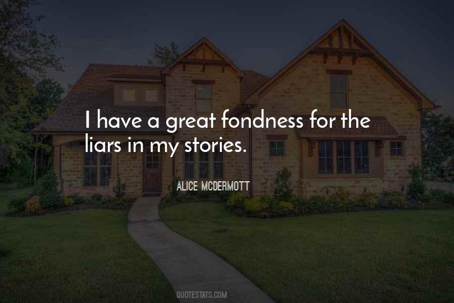 Quotes About Fondness #812201