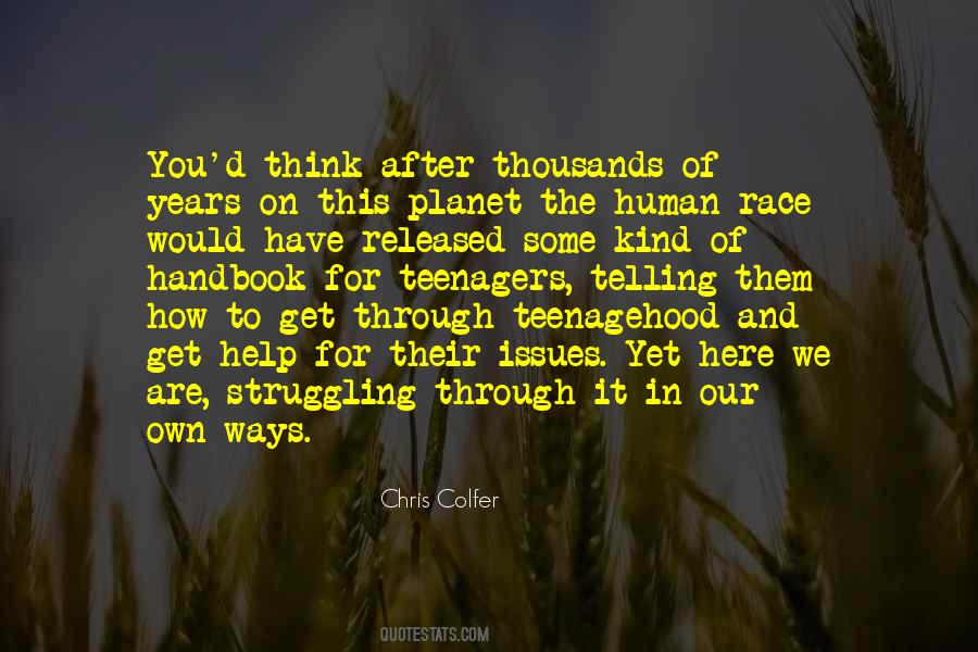 Quotes About Teenagers #1016278