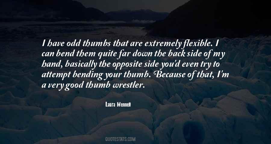 Your Thumb Quotes #513465