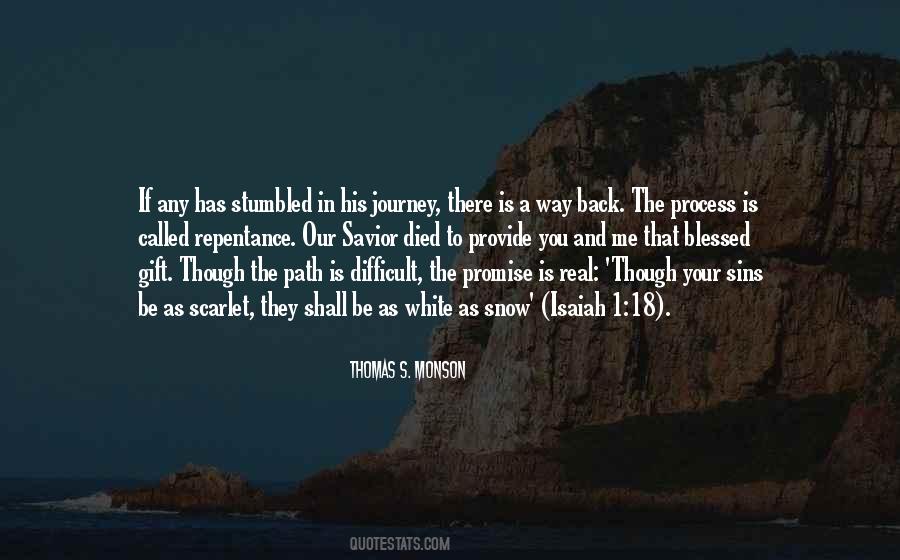 Quotes About Difficult Journey #1806146