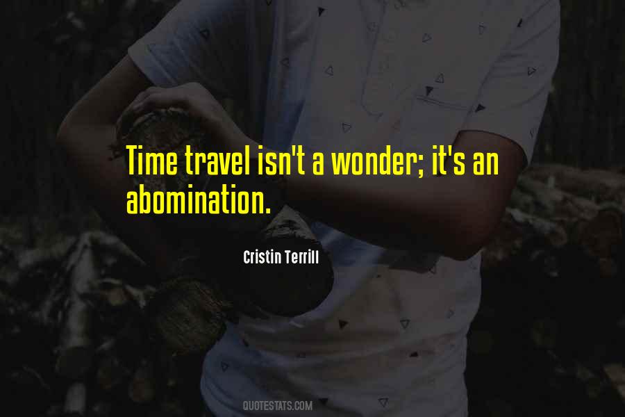 Quotes About Time Travel #355108
