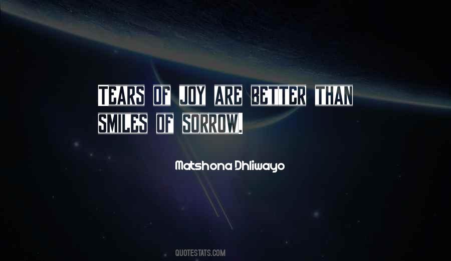 Quotes About Tears Of Happiness #1302124