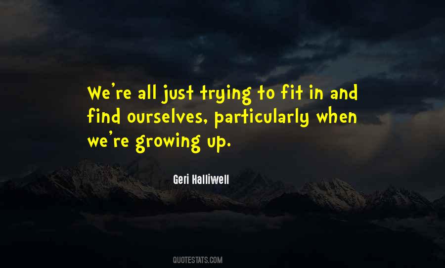 Quotes About Not Trying To Fit In #388105