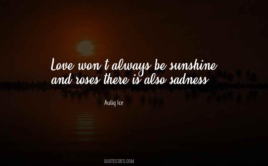 Quotes About Sadness And Love #185879