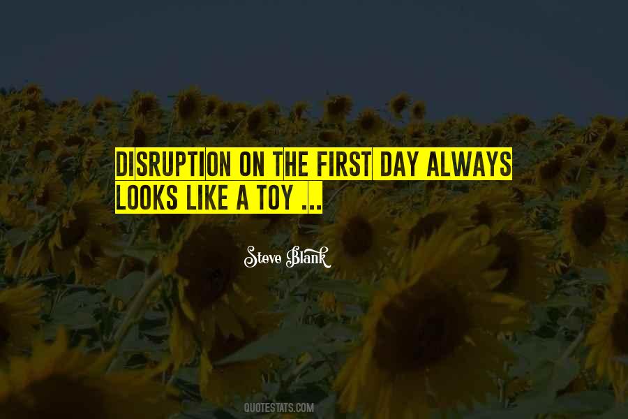 Quotes About Disruption #594330