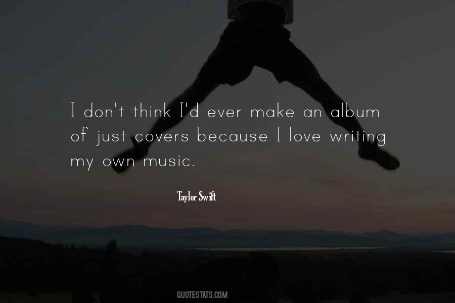 Quotes About Album Covers #1221318