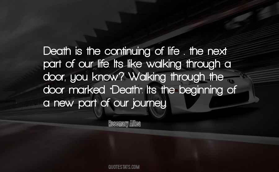 Quotes About Continuing Life #1605075