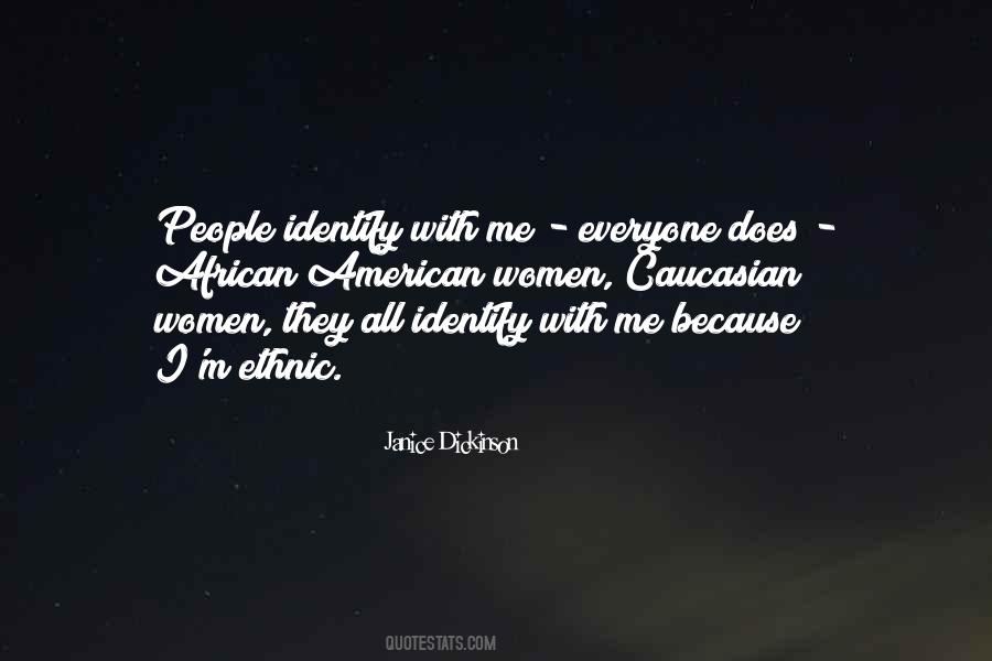 Caucasian Women Quotes #1157294