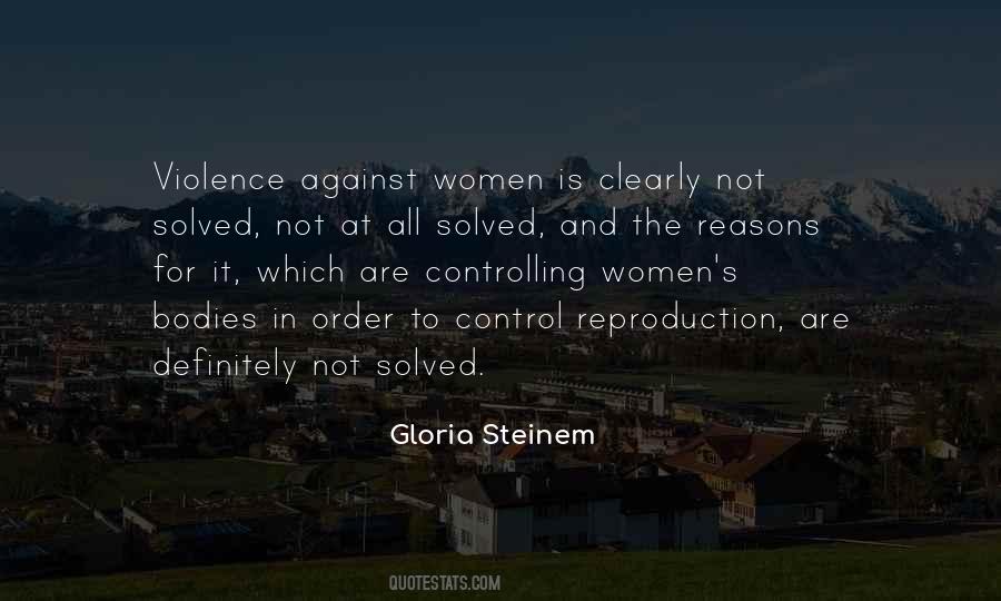 Violence Against Women Quotes #1346534