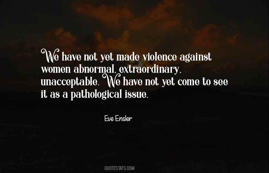 Violence Against Women Quotes #1456450