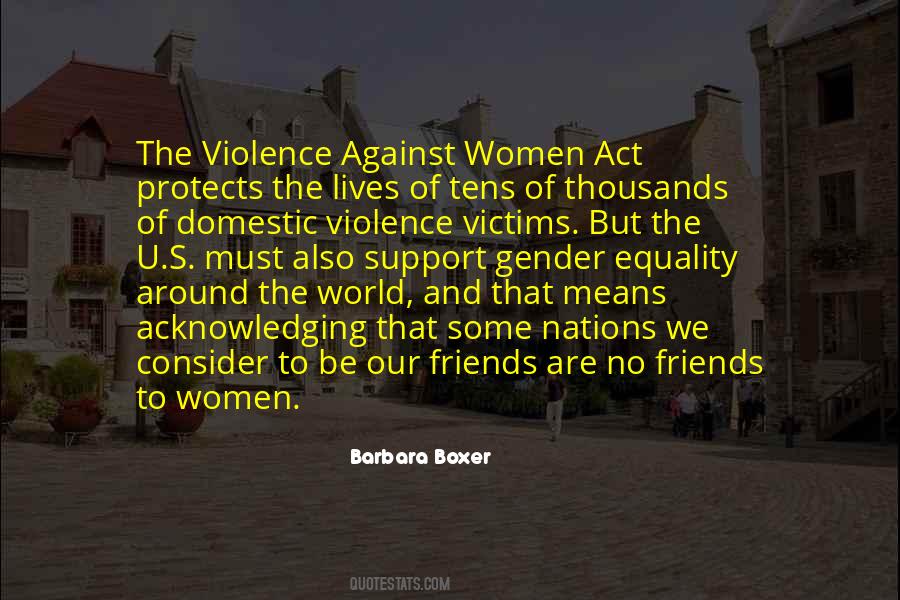 Violence Against Women Quotes #477045